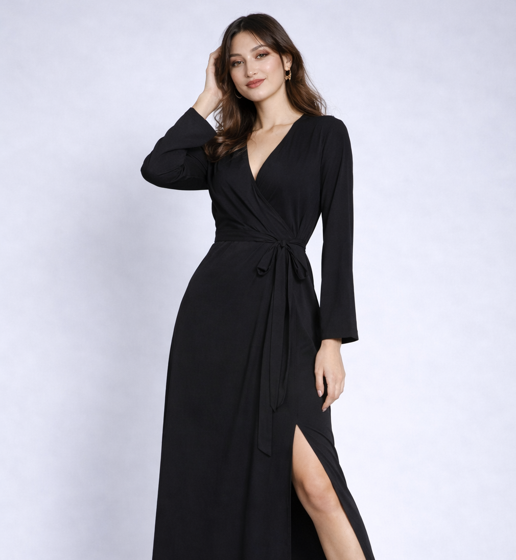 savanna wrap dress